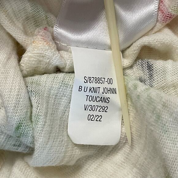 Old Navy Baby Romper Toucan Print Cream Polo Family Matching Outfit Size 3-6 M - Picture 7 of 7